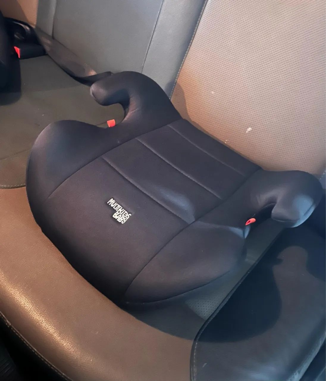 Assento Elevatório para Auto Booster Safe 15-36kgs Preto Multikids Baby - BB298