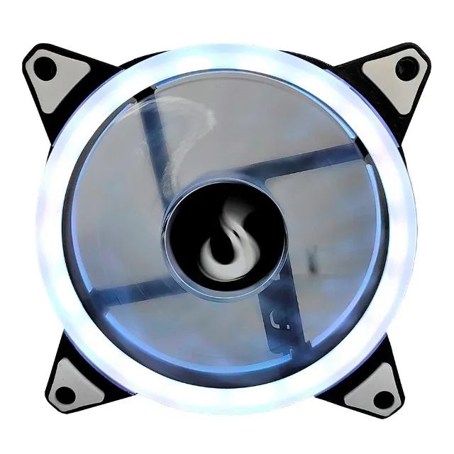 Cooler Fan 120mm Rise Mode Galaxy Led White *Molex - WZetta - Foto 2