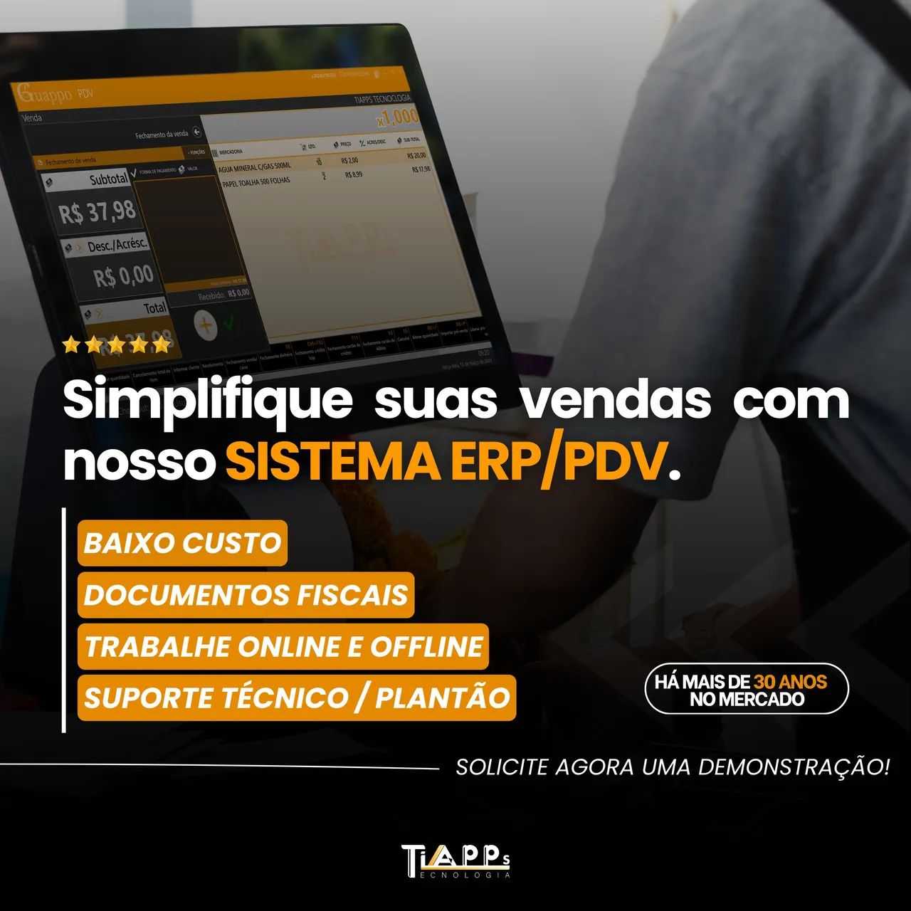 Sistema ERP/PDV para aumentar suas vendas!