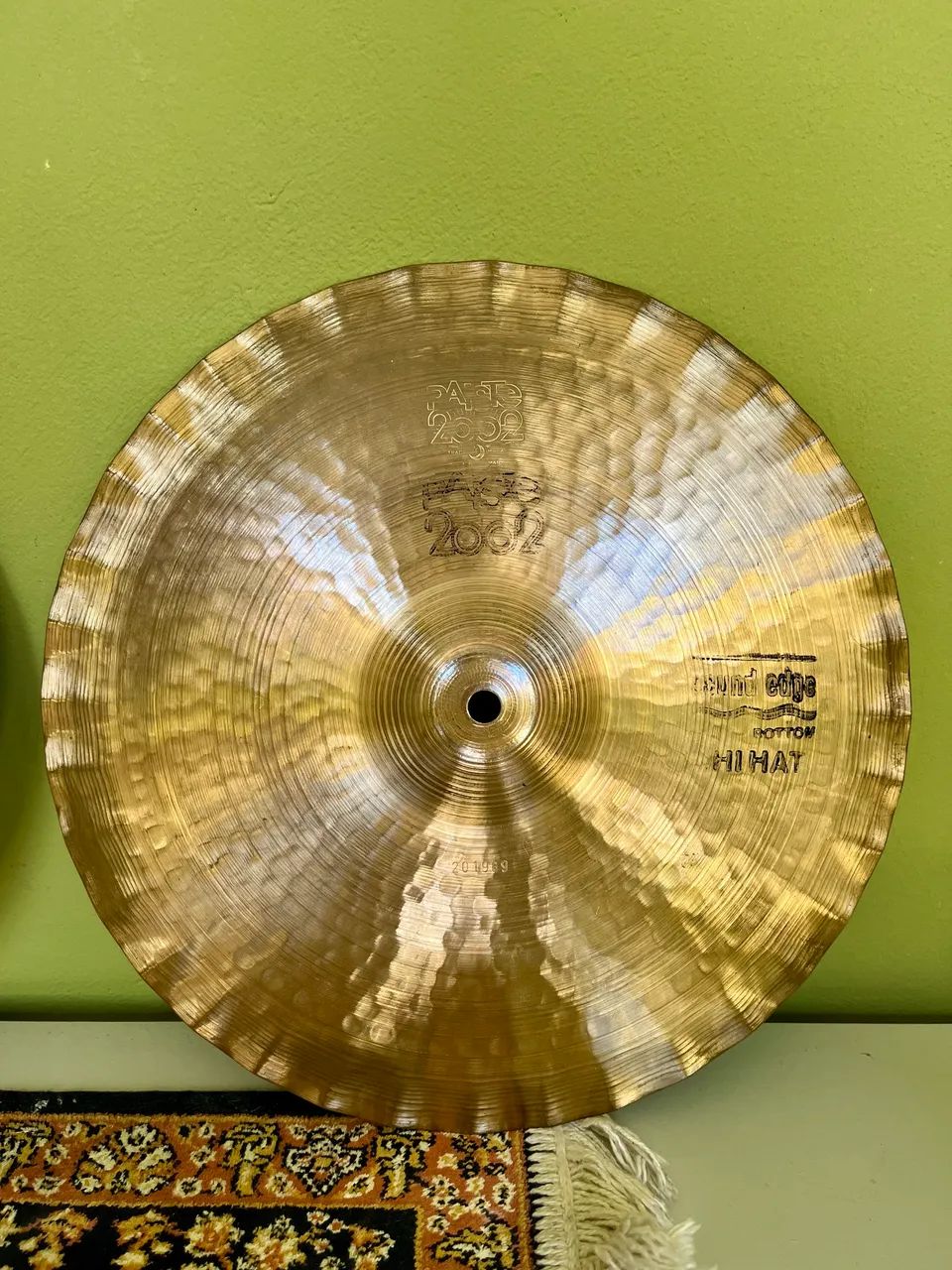 Paiste 2002 sound edge hi hat 14" vintage  - Foto 3