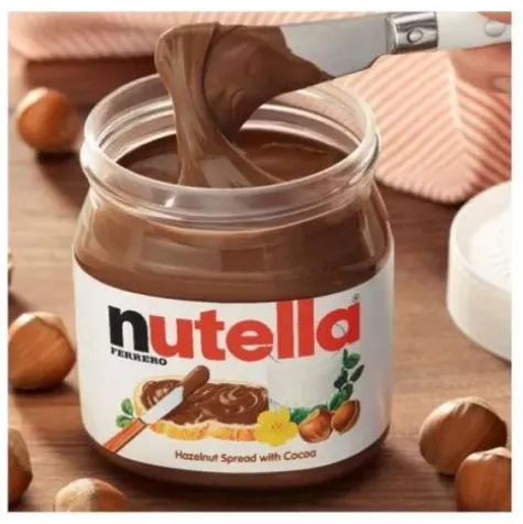 kit 3 potes de Nutella Creme De Avelã Com Cacau Pote Grande 650g - Foto 5