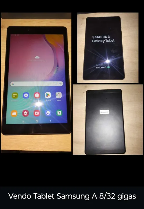Vendo Tablet Samsung A 8 polegadas