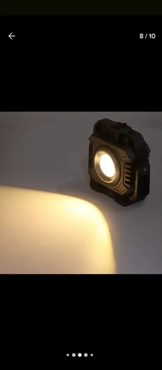Lanterna farol refletor portátil multifuncional - Foto 4