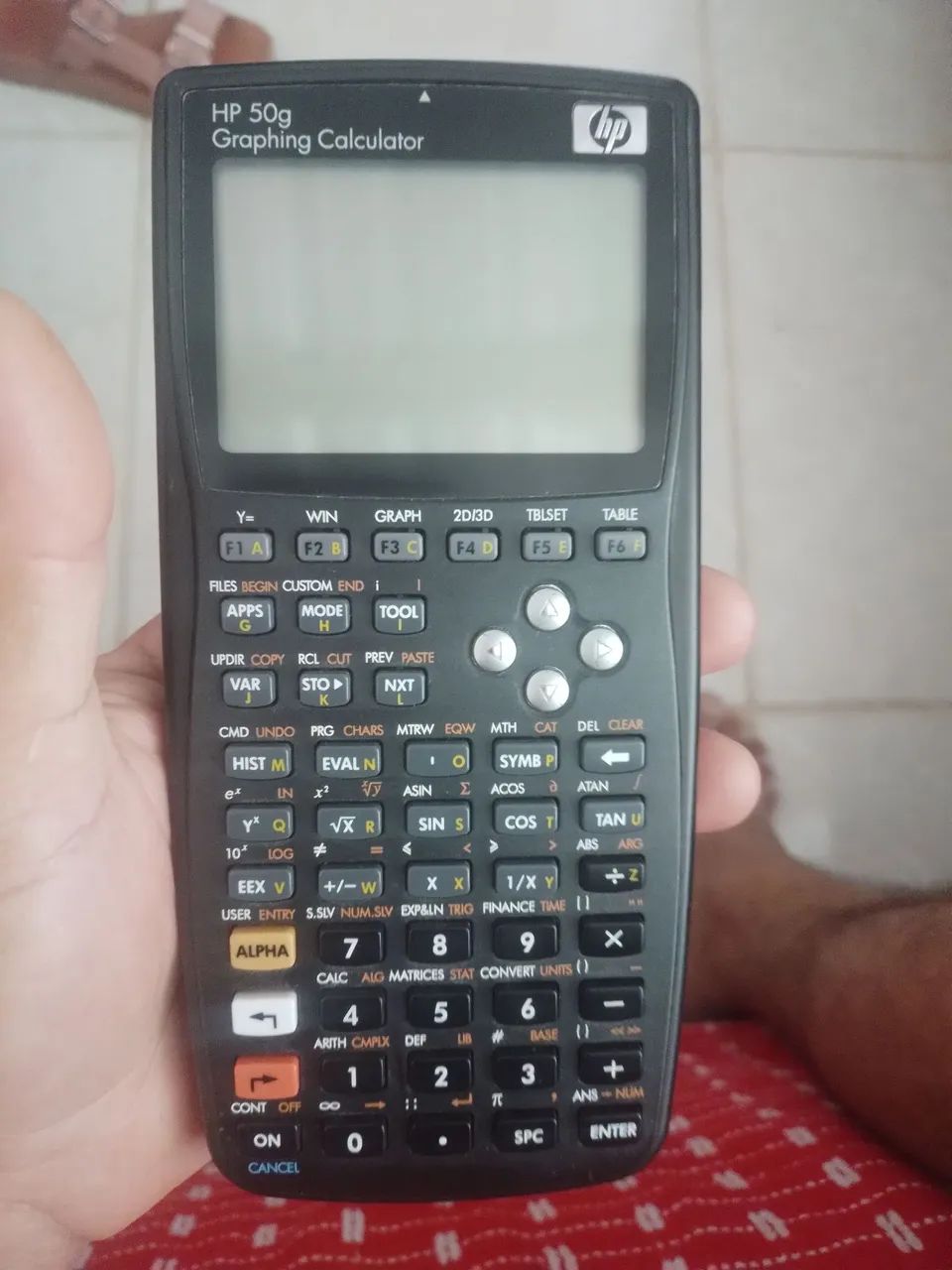 Calculadora científica hp 50g 