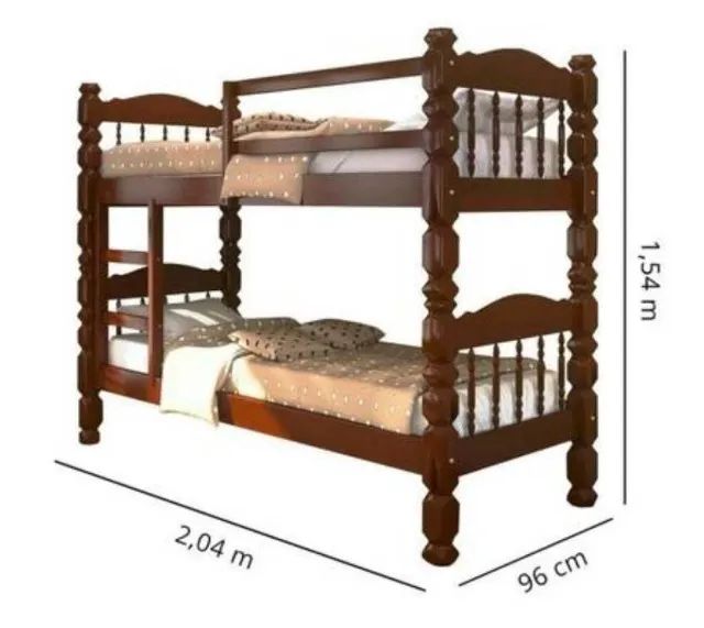 Beliche Palmo Kamabel Madeira Maciça (FAZEMOS ENTREGA DF E ENTORNO ) - Foto 3