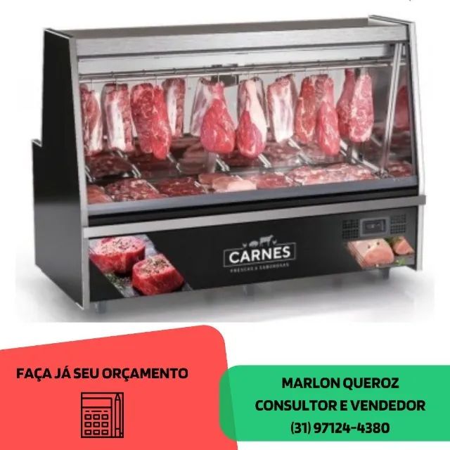  Balcão de Açougue Gelopar 2M Turino 220v