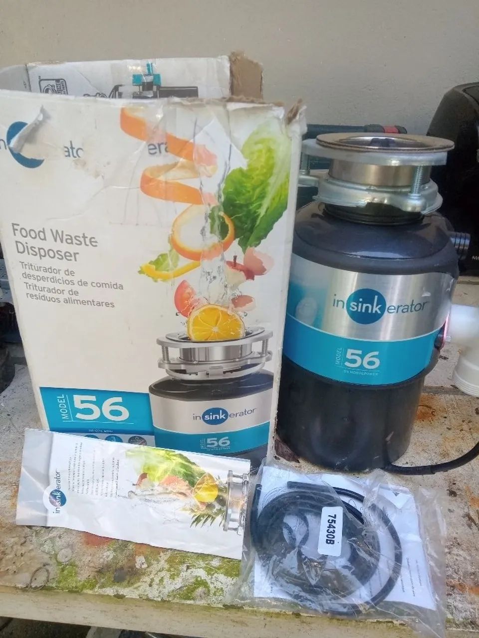 Triturador de alimentos para pia de cozinha - Foto 3