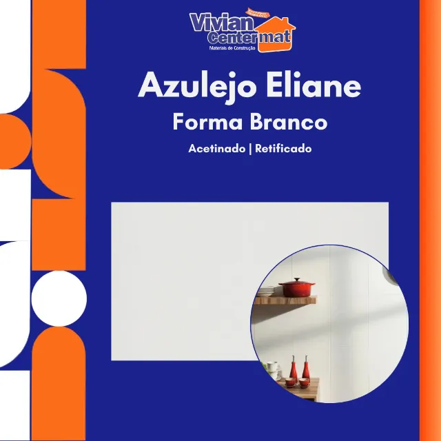 Azulejo Forma Branco Rtf 32x60cm A Eliane