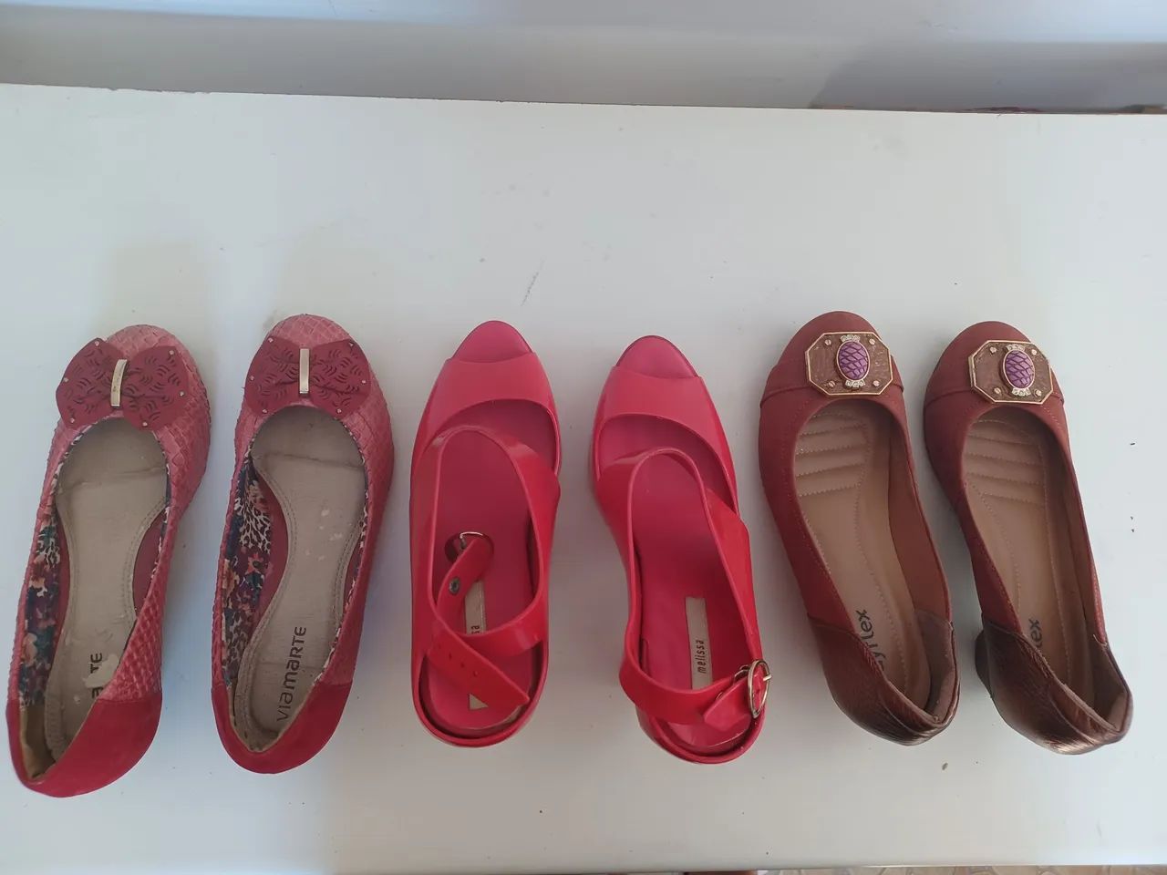 LOTE 3 PARES CALÇADOS POR 20 REAIS BARATO - Foto 3