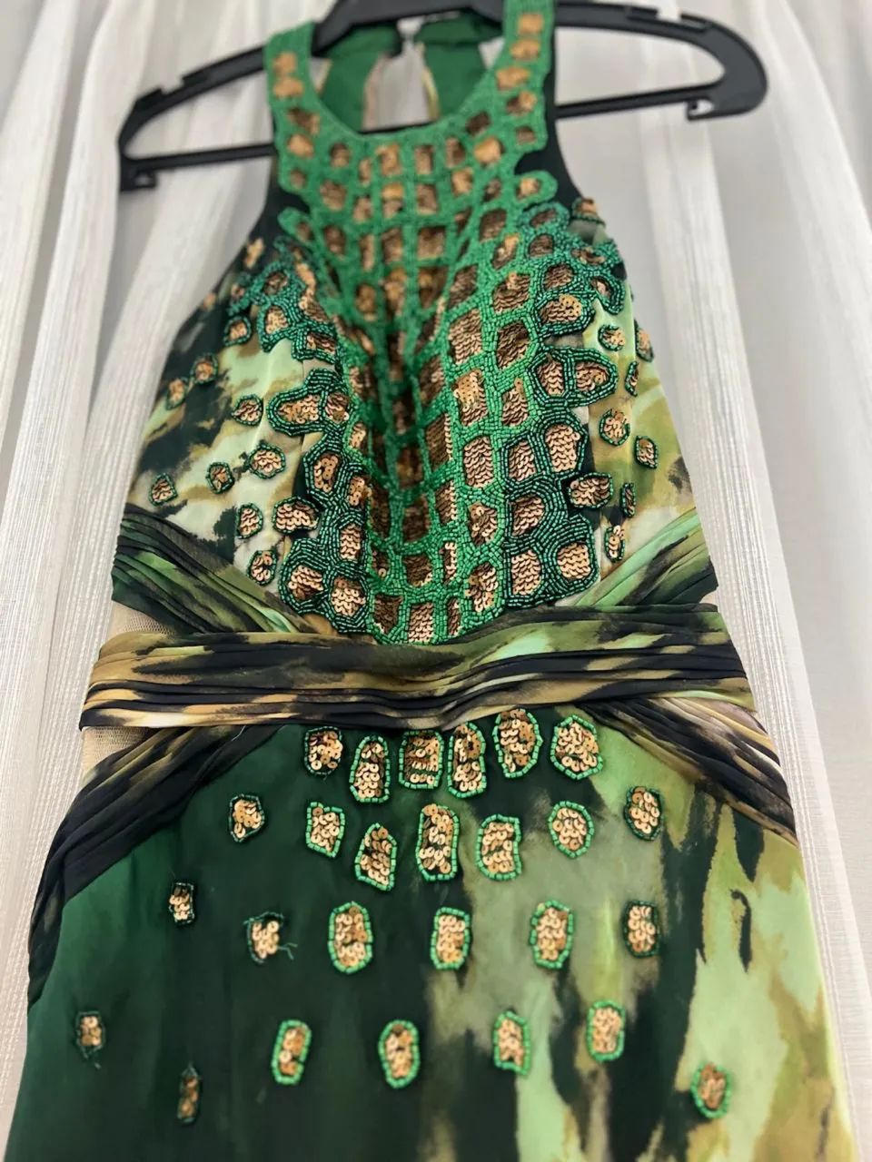 Vestido longo verde  - Foto 2