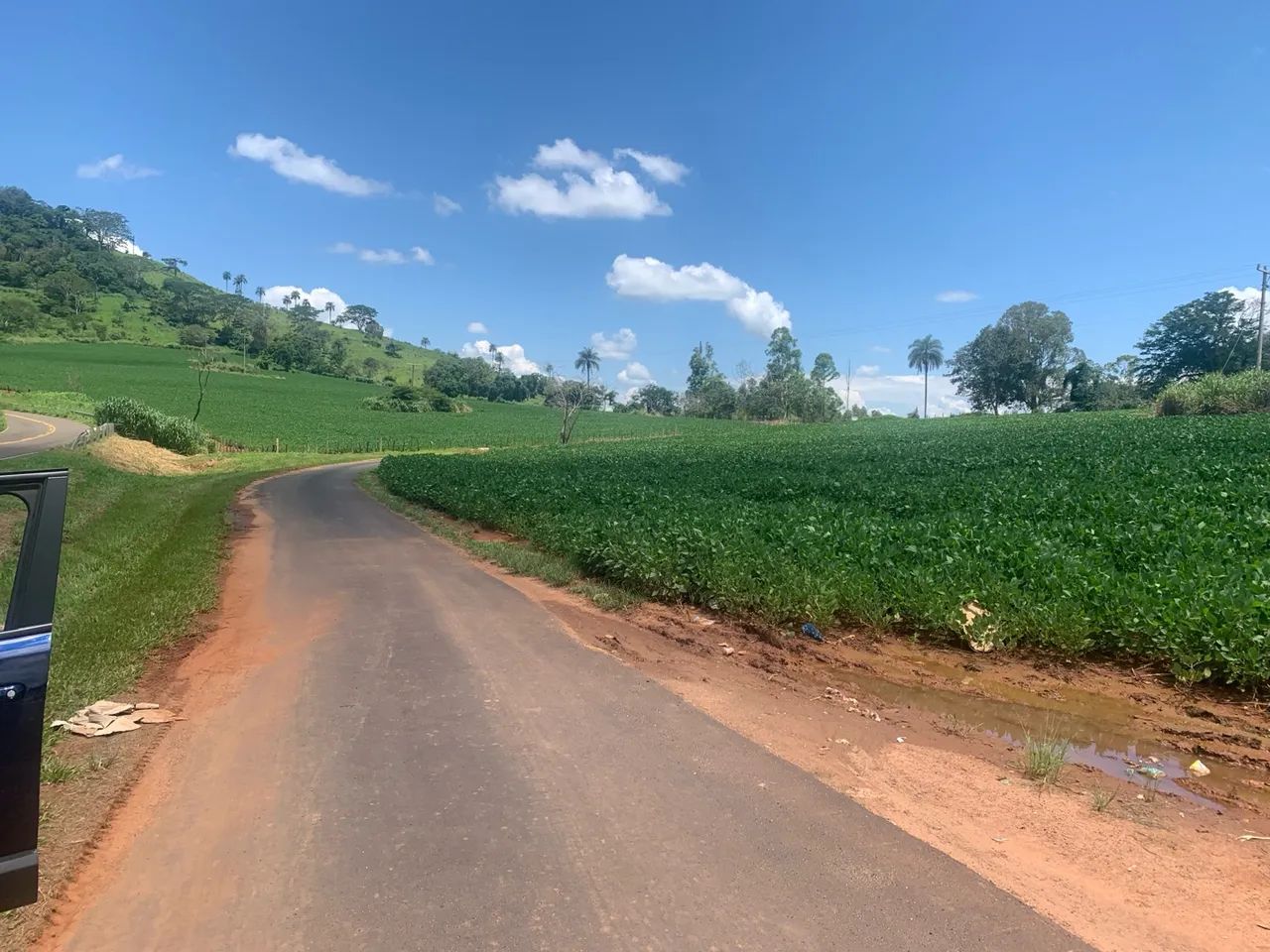 Área 4 alqueires-Cássia-MG/Delfinópolis-antes da balsa-frente rodovia - Foto 2