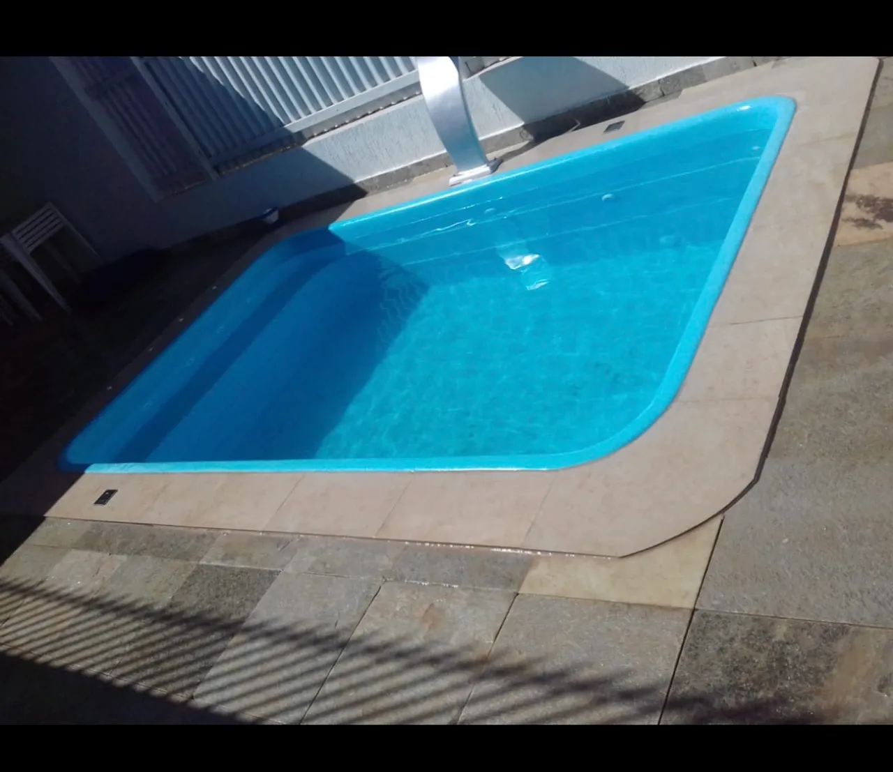 Piscina instalada com Kit filtrante- 4,10x2,70