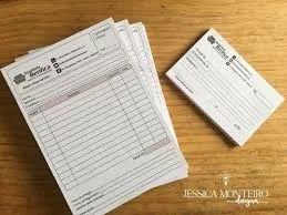 Blocos de Pedido, Recibo, Receituários Impressos (Gráfica / Materiais Gráficos)