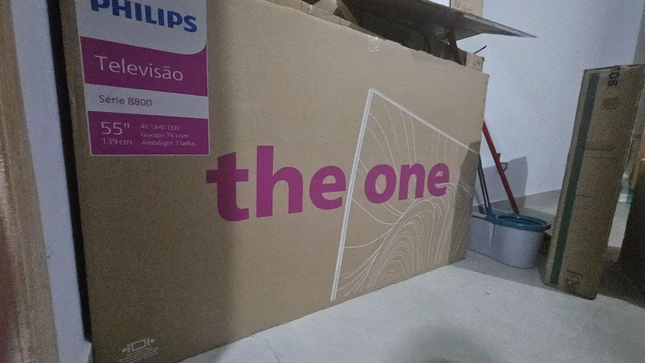Tv philips The one 55" 4k 120hz Pug8808 ambilight