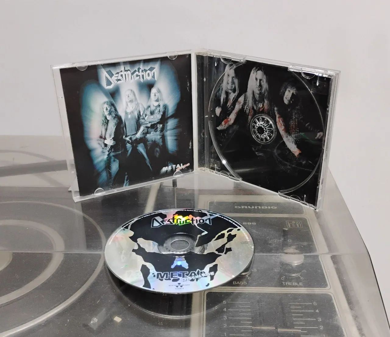 CD Destruction - Metal Discharge (nacional / usado) - Foto 3