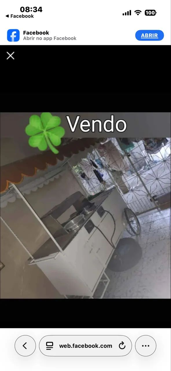 Carro de churros e pastel