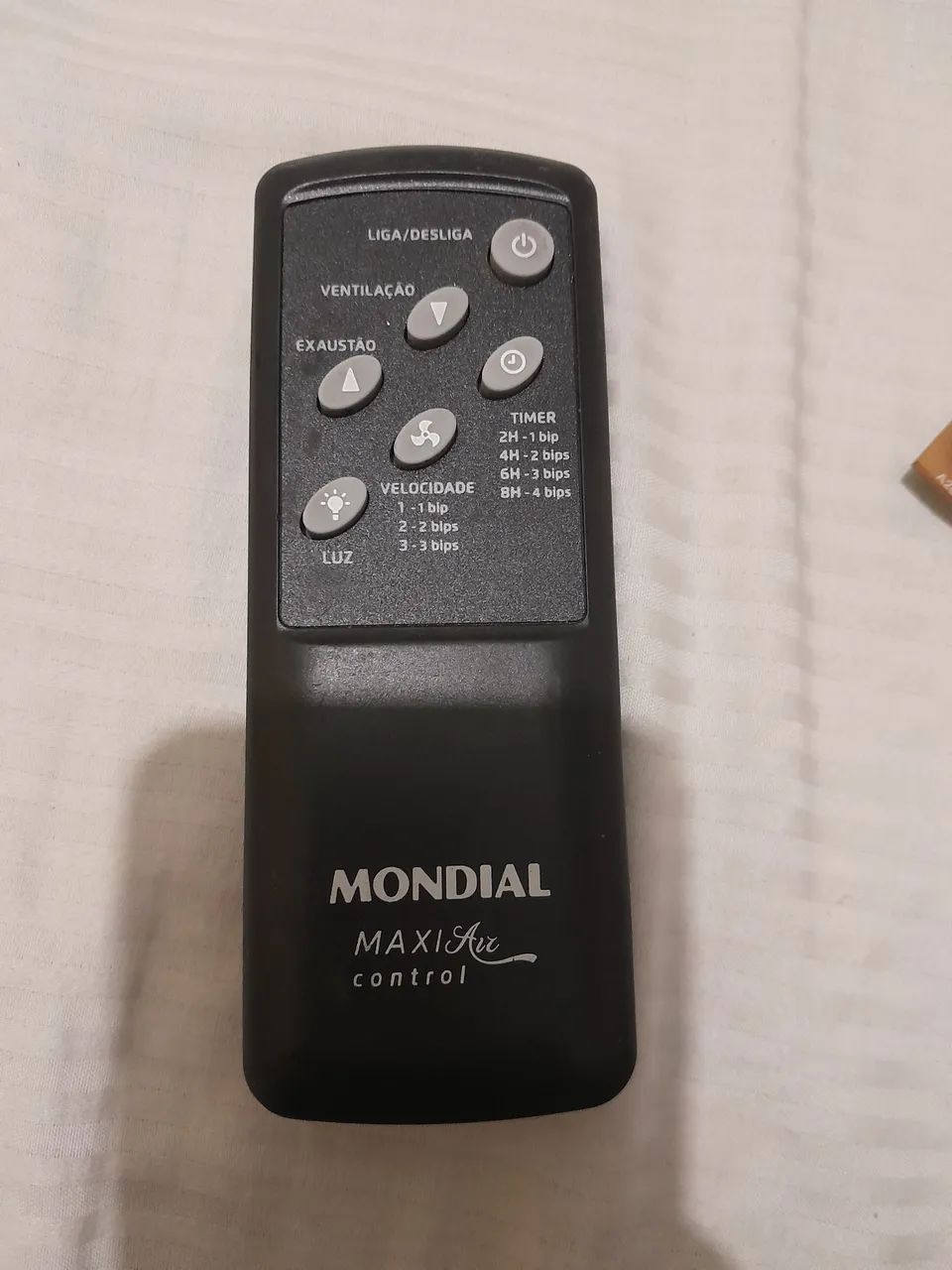 Controle Remoto Maxi Air Ventilador De Teto Vte-04 Mondial