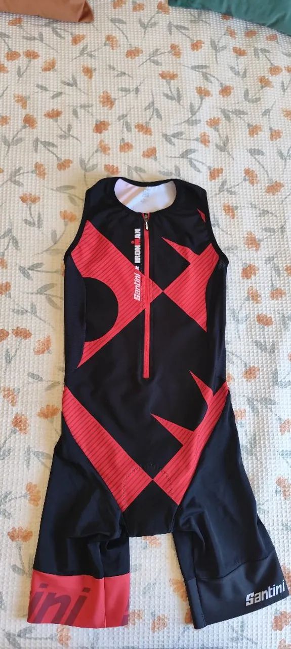 Macacão de Ciclismo Ironman Santini