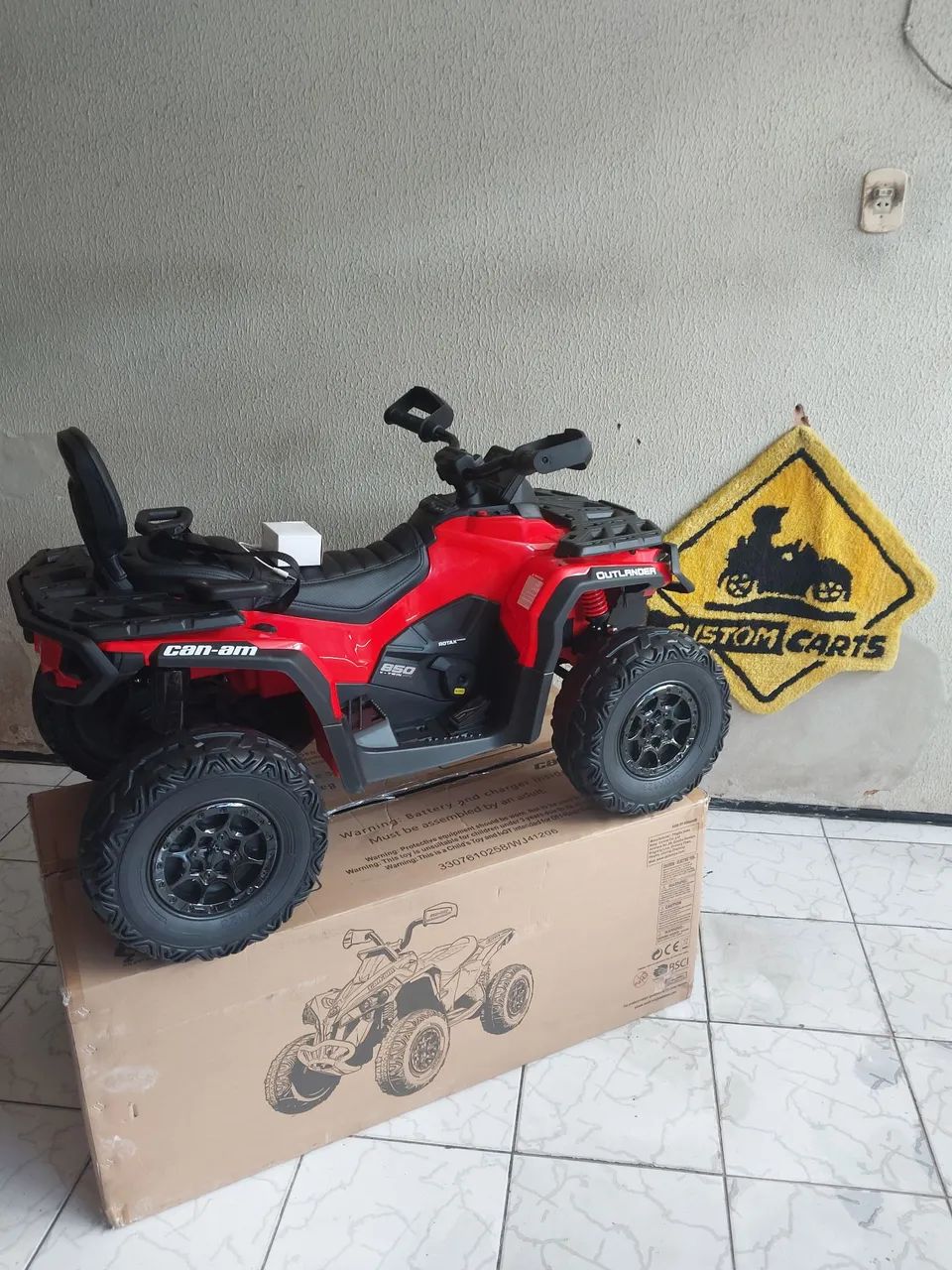 QUADRICICLO CAN-AM 24V 4X2  - Foto 3