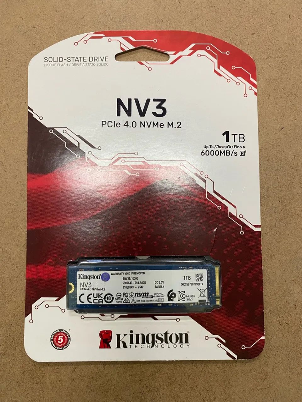 SSD NVE de 1T
