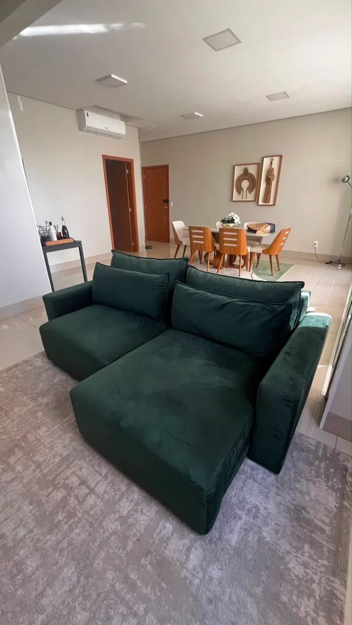 Sofá TOKSTOK 4 Lugares Moderno EXPANSÍVEL POUCO USADO