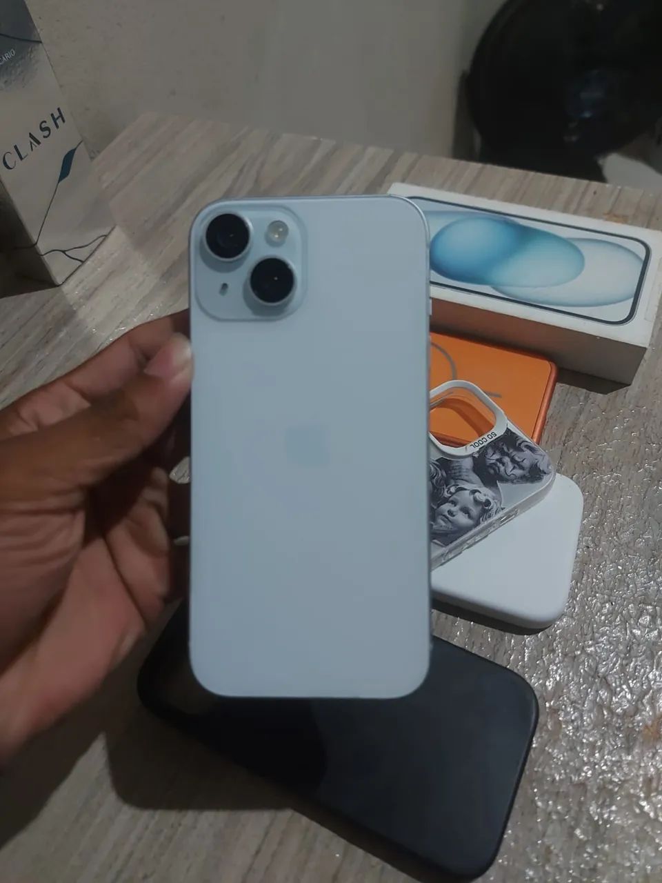 VENDO IPHONE 15 PERFEITO ESTADO - Foto 2