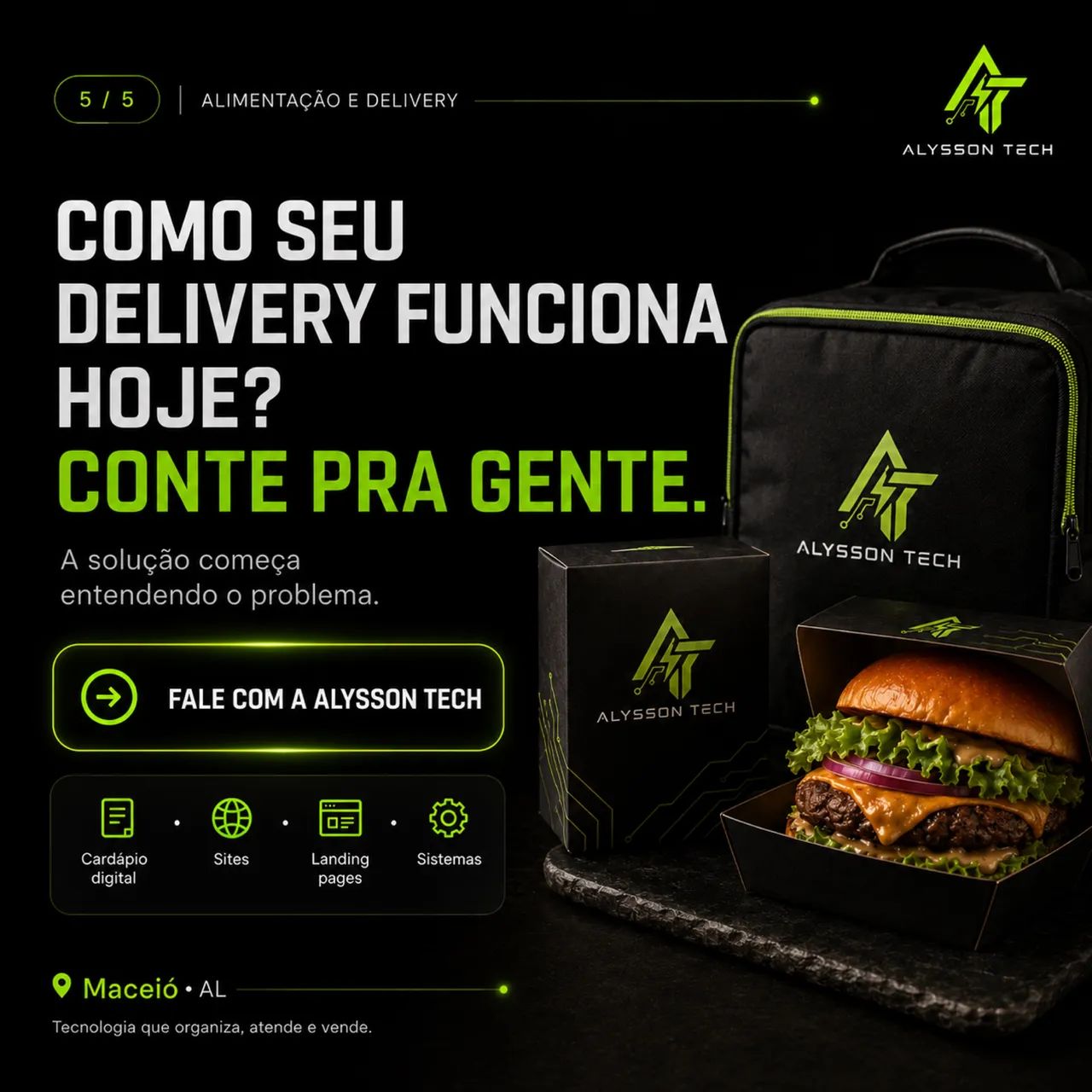 Cardápio Digital + Site para Hamburgueria e Delivery | Maceió - Foto 5