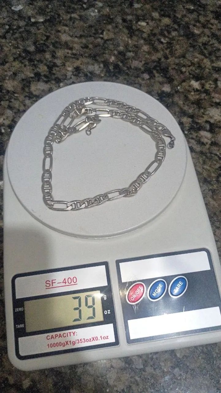 Corrente de prata 925 (38g) - Foto 4