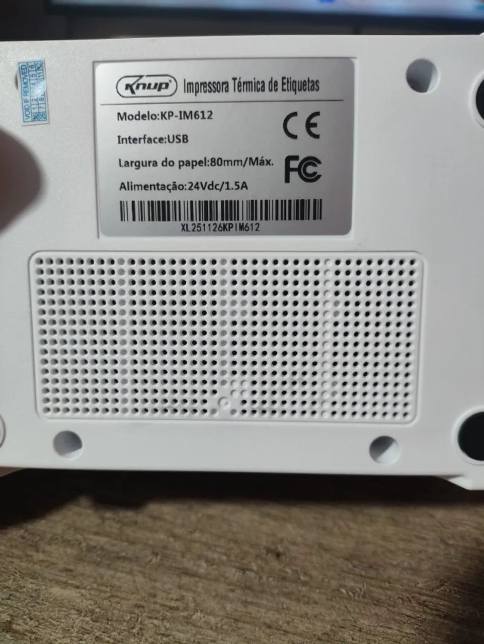  IMPRESSORA TÉRMICA KNUP KP-IM612 - Foto 4