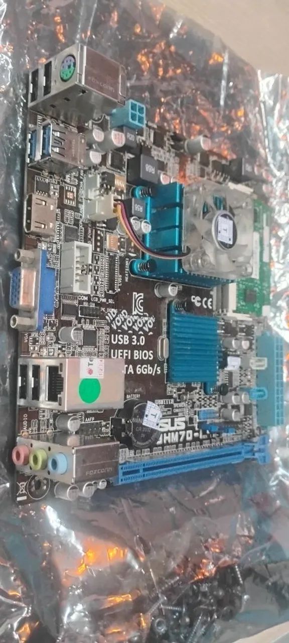 Kit placa mãe Asus 04 GB  - Foto 2