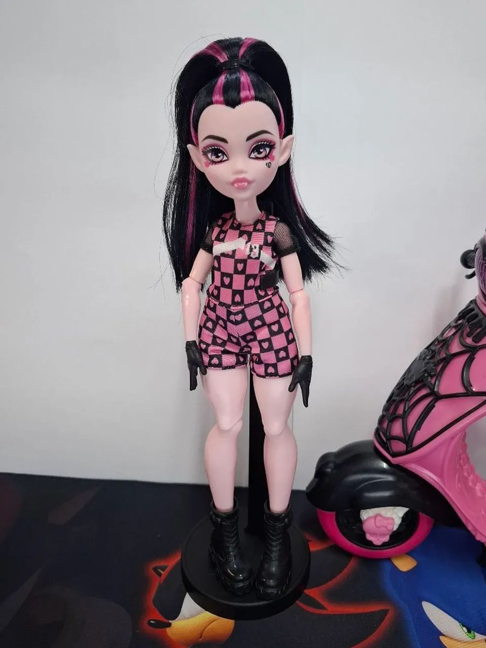 Draculaura Vamptastic Scooter Monster High - Foto 3
