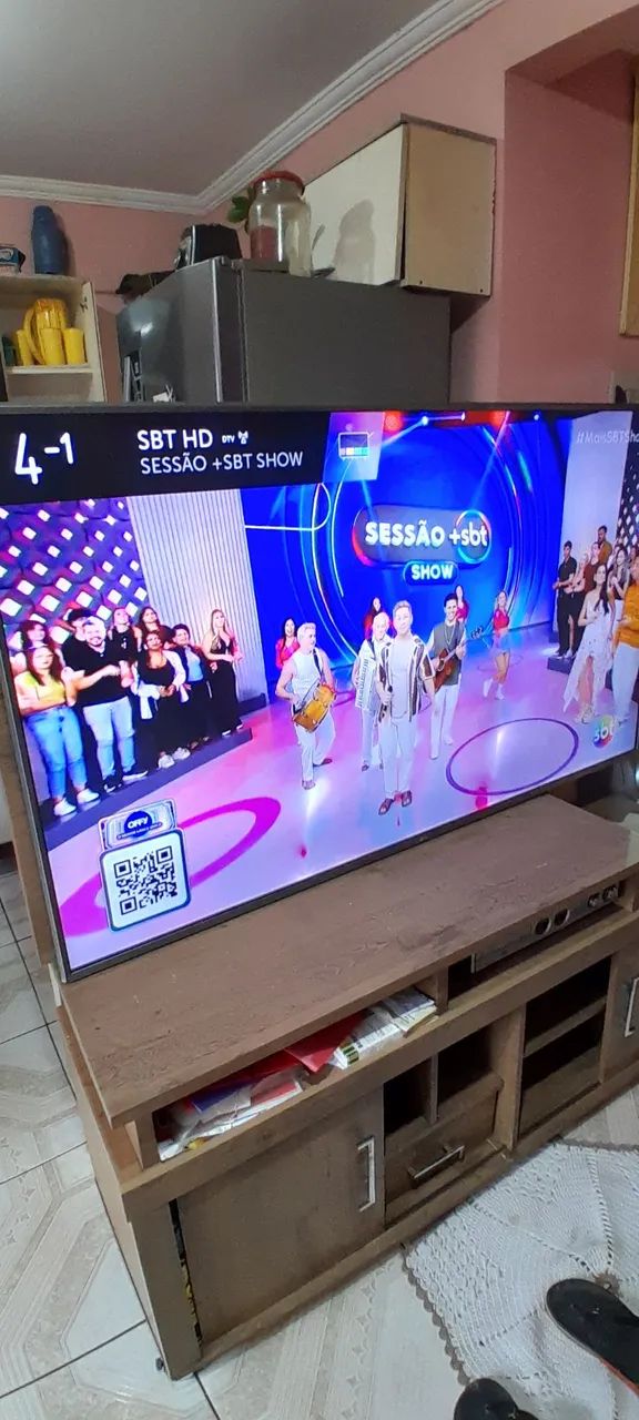 Tv 70 polegadas 2 mancha - Foto 3
