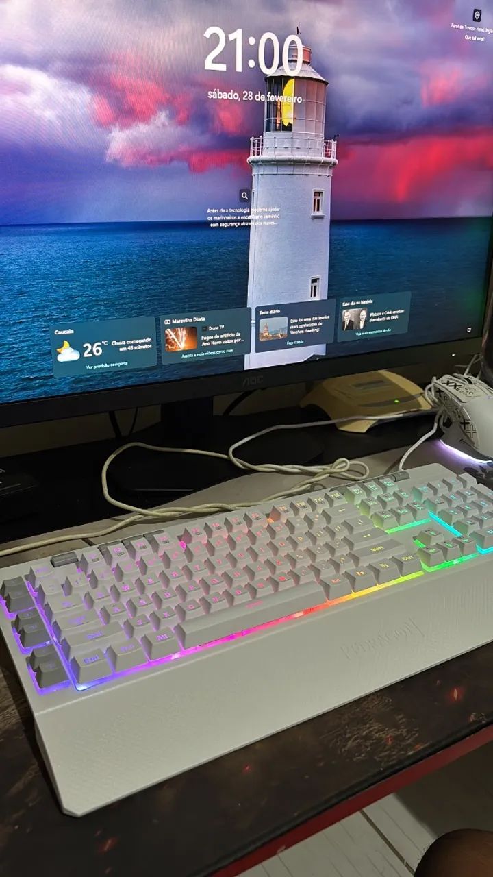 Teclado mecânico gamer shiva redragon - Foto 4