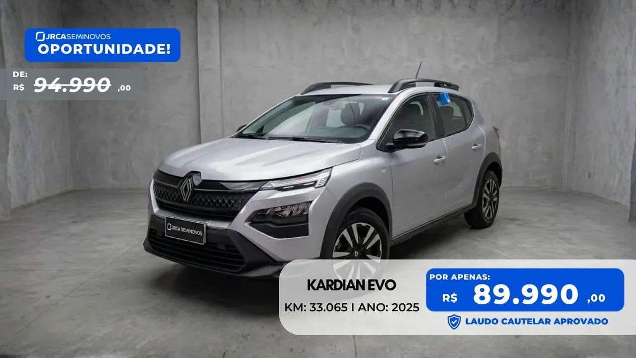 Renault Kardian EVOLUT. FLEX 1.0 TB 12V 5P AUT. 2025
