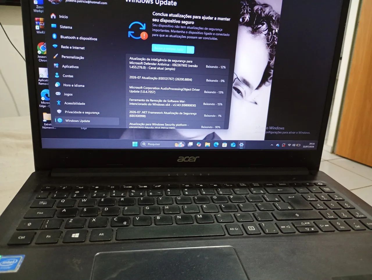 Notebook Acer Aspire 3 SSD 128GB Windows 11 - Foto 3