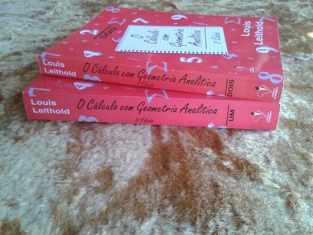 O CÁLCULO COM GEOMETRIA ANALÍTICA  1  e  2 ( LEITHOLD )