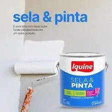 Tinta externa Iquine Pinta e sela 2 x 1 Branco  - Foto 3