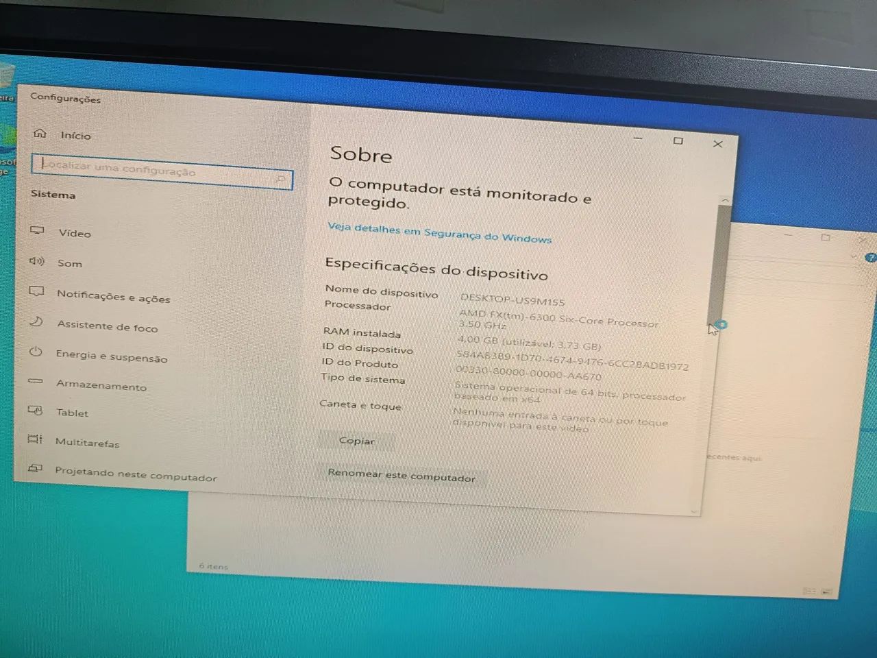 Computador AMD N68-GS4 FX 6300 6 nucleos  - Foto 3