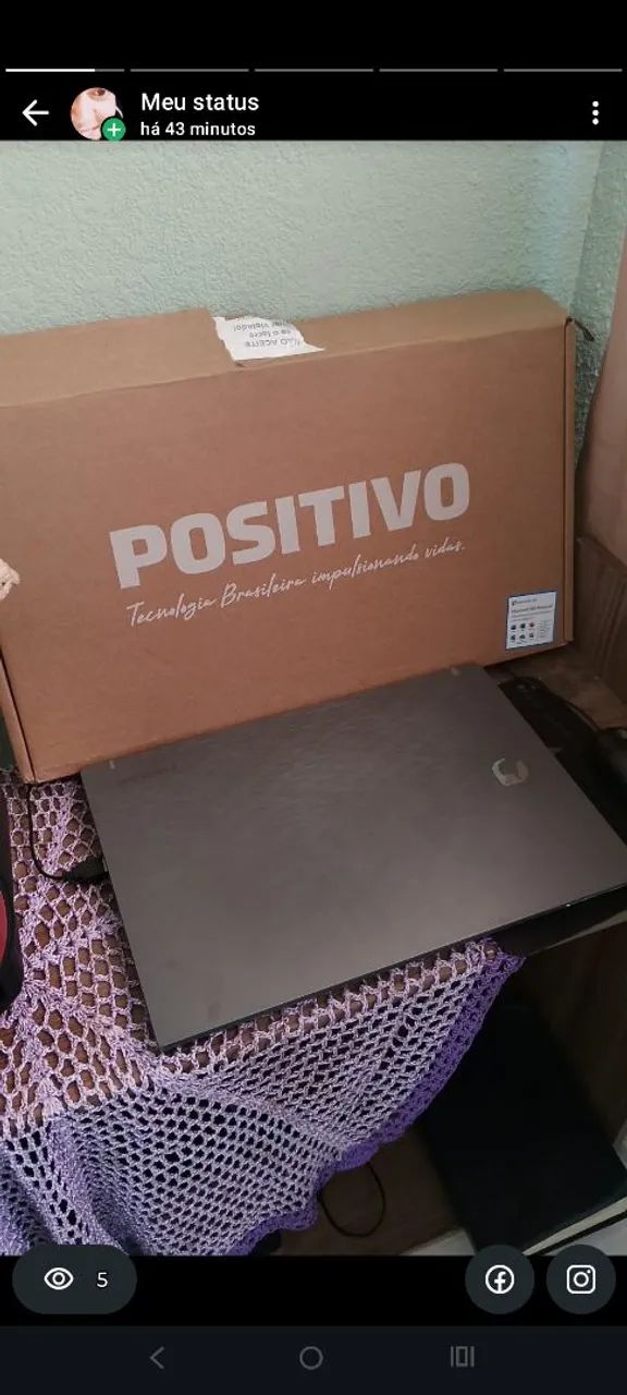 Notebook marca positivo semi novo  - Foto 4