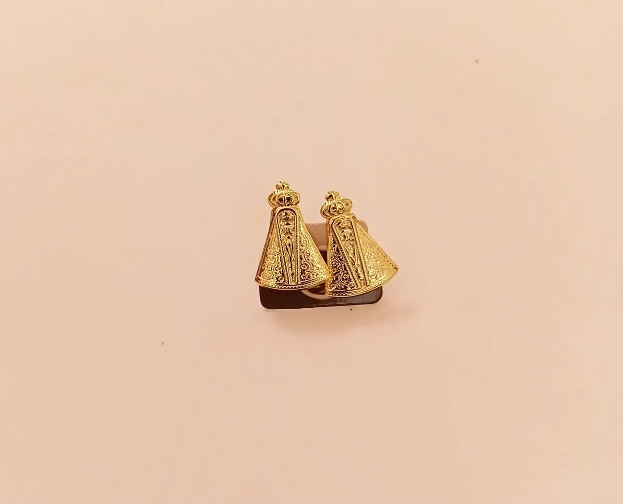 Brincos e anéis folheados a ouro - Foto 3