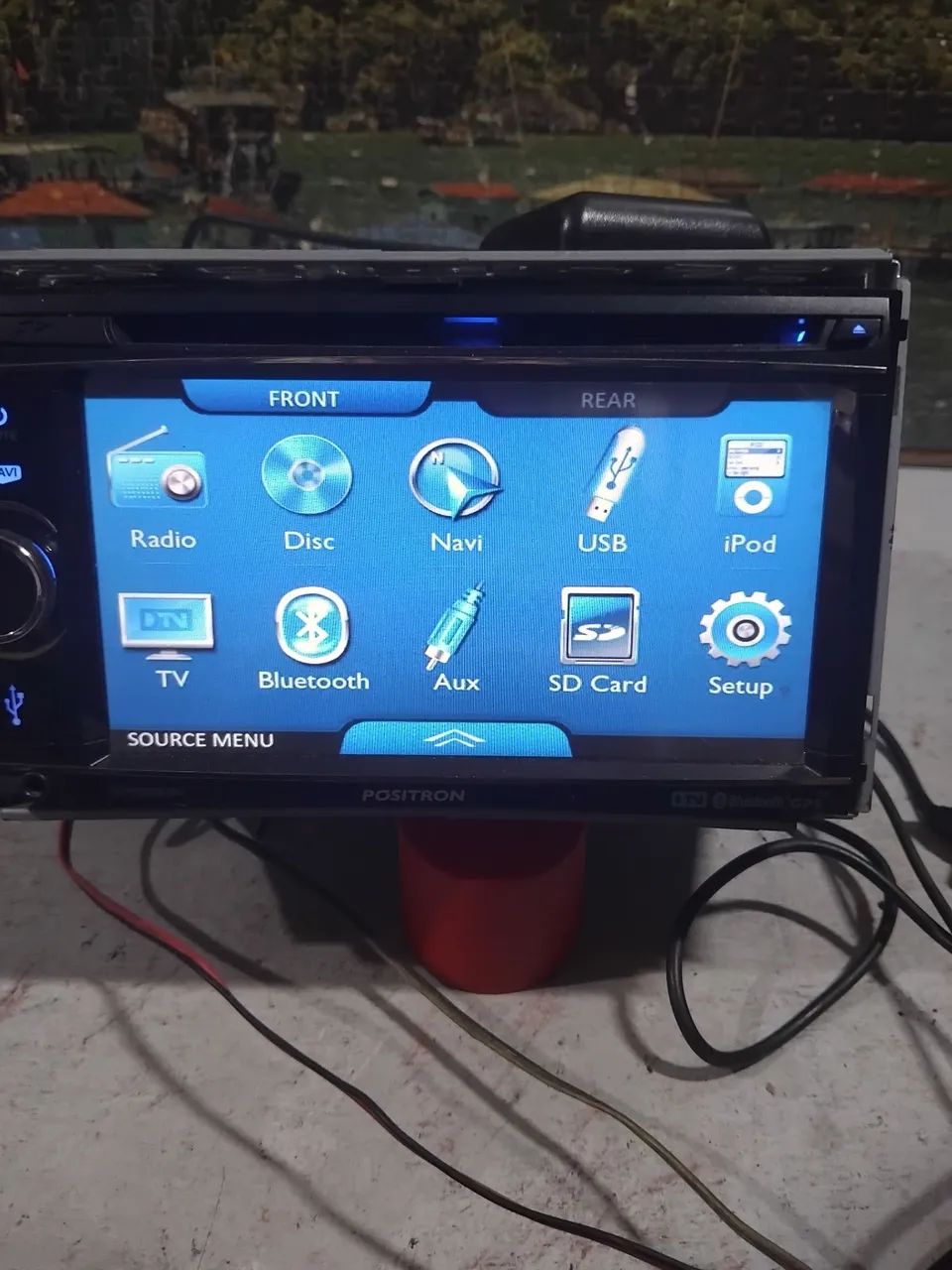 Multimídia positron sp 8960  nav, com alguns acessórios. - Foto 3