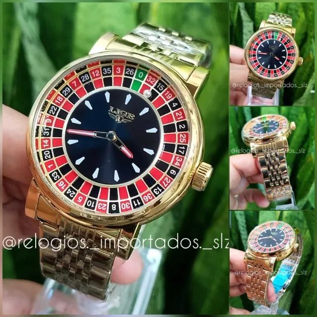 RELÓGIO MASCULINO LIGE - Pulseira em AÇO INOXIDÁVEL - GARANTIA - ENTREGA Facilitada