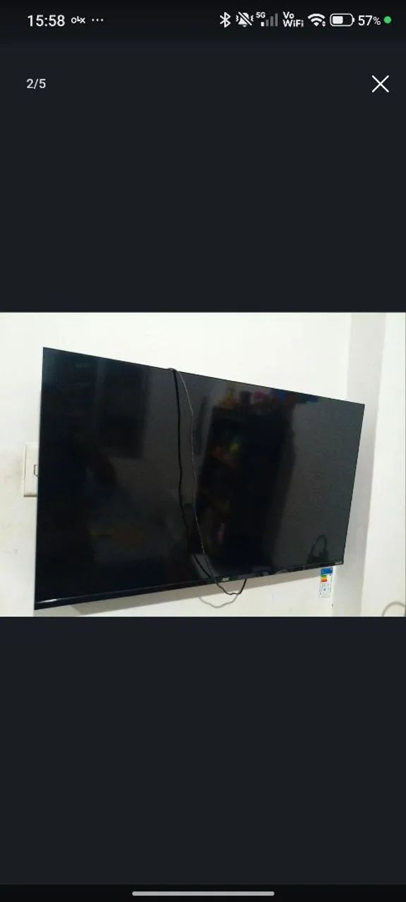 TV ROKU NOVA COM DEFEITO - Foto 2