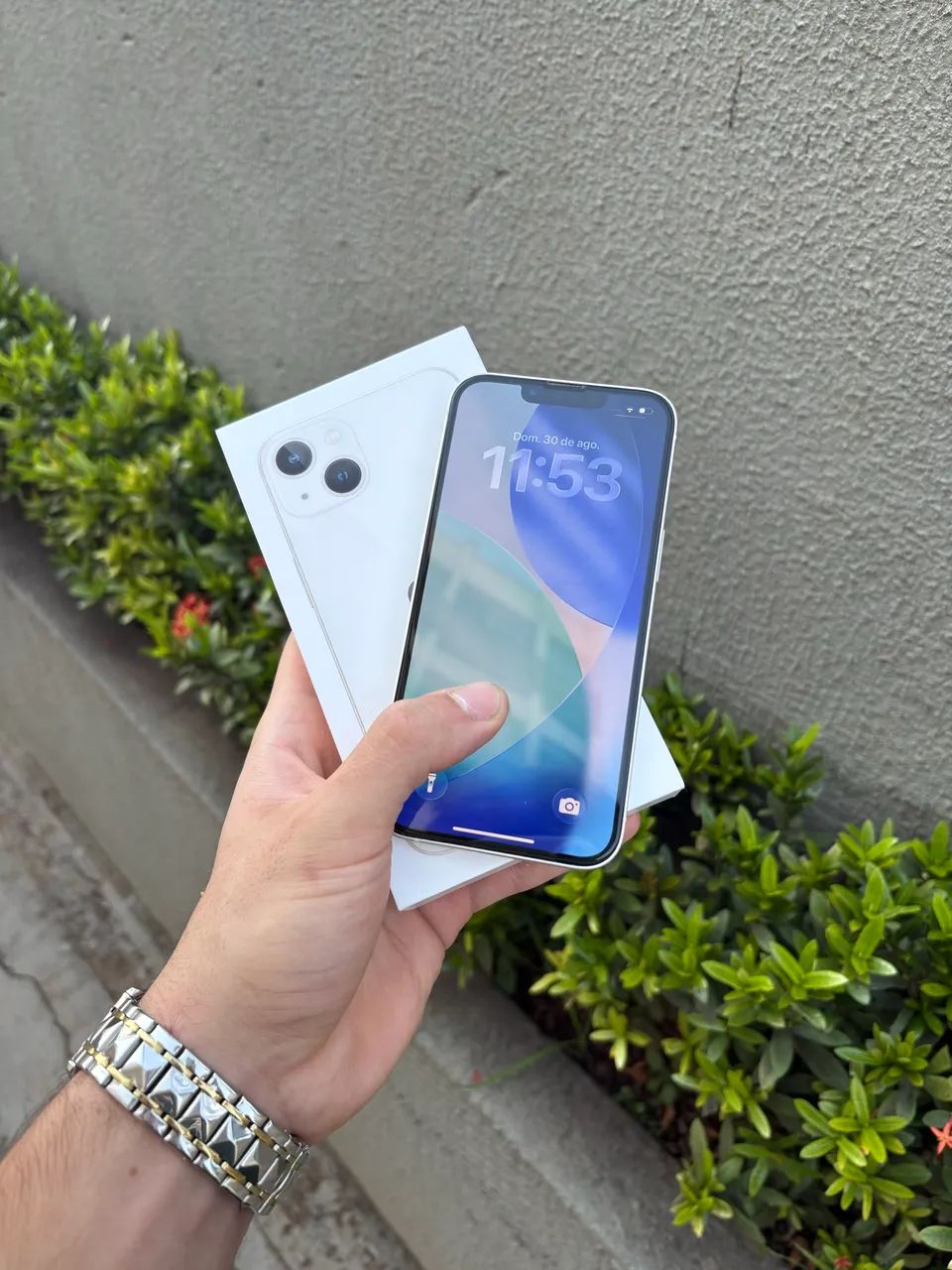 IPHONE 13 Branco Estelar 128gb