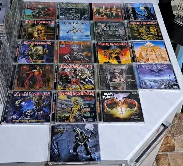 LOTE - COLEÇÃO CDs IRON MAIDEN