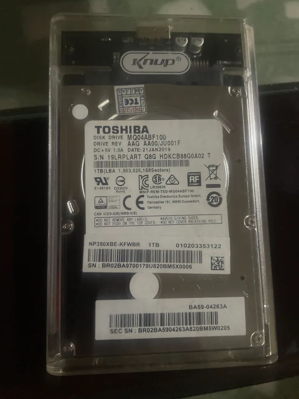 Hds externo diversos tamanhos 