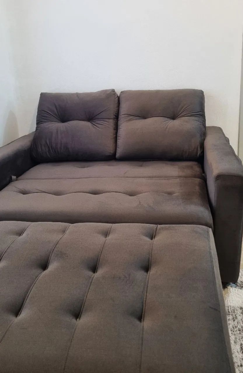 Sofá cama dois lugares. Novo!  - Foto 4