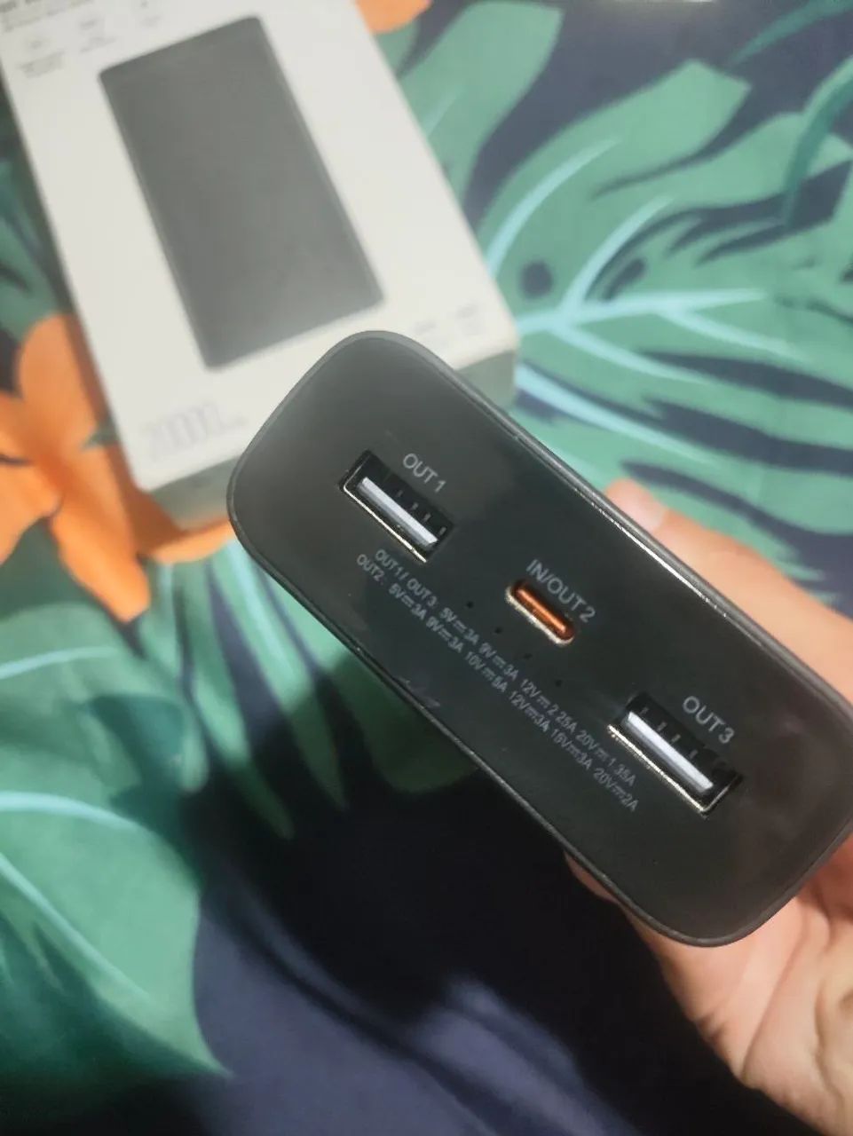 Power bank xiaomi 20.000 mAh funcionando perfeitamente  - Foto 3