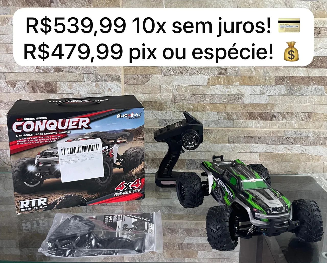 RC Conquer 4x4 50km/h @jctoyspb 