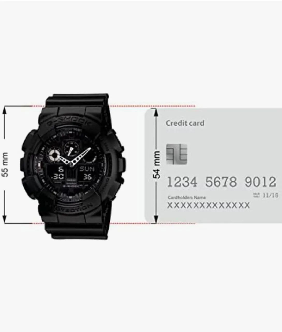 Casio G Shock Ana Digi Ga10011ADR - Foto 3